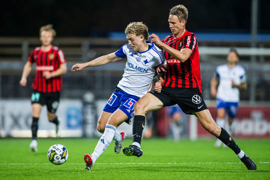 IFK Norrköpings Isak Andri Sigurgeirsson och
