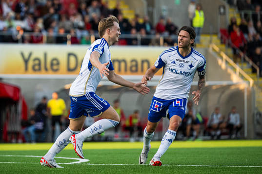 IFK Norrköpings Arnor Traustason och Isak Andri
