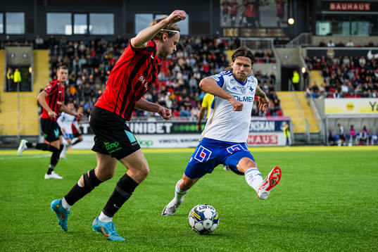 IFK Norrköpings Arnor Traustason och Brommapojkarnas Oscar