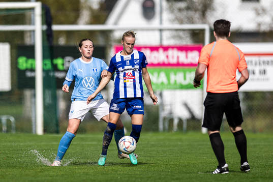 Malmö FFs Petronella Winblad och Örbys Josefin Johansson