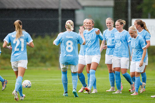 Malmö FFs Julia Welin jublar