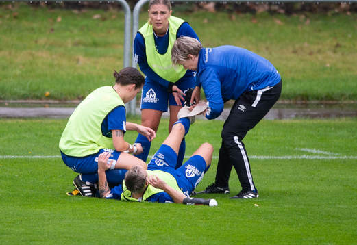 i matchen i division 3 Skåne Norra för damer mellan FC