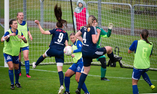 i matchen i division 3 Skåne Norra för damer mellan FC