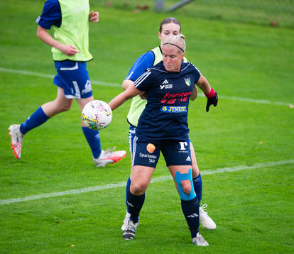 i matchen i division 3 Skåne Norra för damer mellan FC