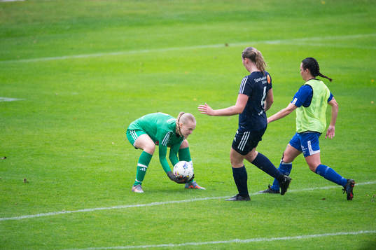 i matchen i division 3 Skåne Norra för damer mellan FC