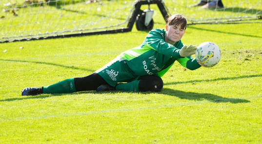 i matchen i division 3 Skåne Norra för damer mellan FC