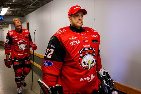 Malmö Redhawks målvakt Daniel Marmenlind