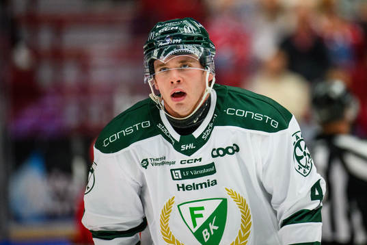 Färjestads Jonathan Andersson deppar