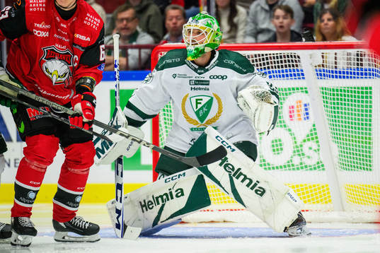 Färjestads målvakt Maxime Lagacé