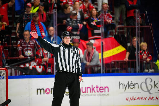 Under ishockeymatchen i SHL mellan Malmö Redhawks och