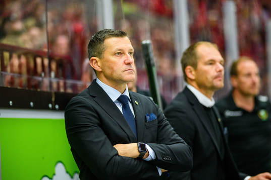 Färjestads assisterande tränare Pelle Prestberg