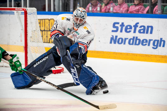 Växjös målvakt Emil Larmi