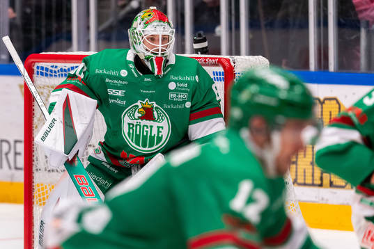 Rögles målvakt Petr Kvaca