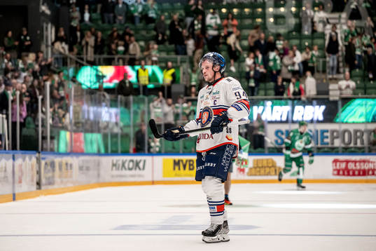 Växjös Joel Persson deppar