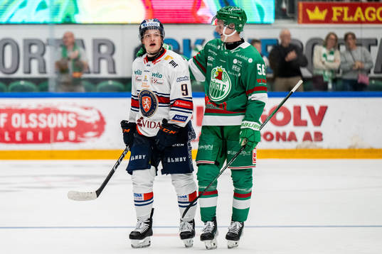 Växjös Victor Stjernborg och Rögles Adam Engström
