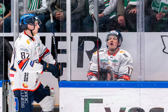 Växjös Joel Svensson och Gabriel Carlsson i