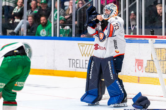 Växjös målvakt Emil Larmi