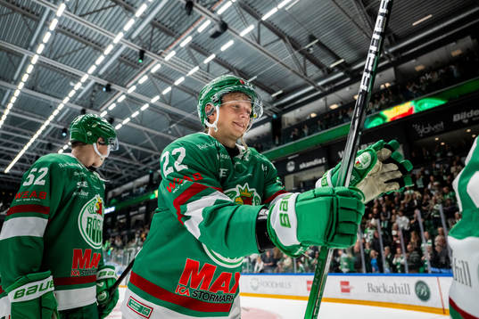 Rögles Samuel Jonsson jublar