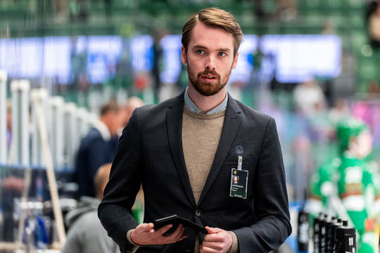 Rögles kommunikatör Joel Nordström