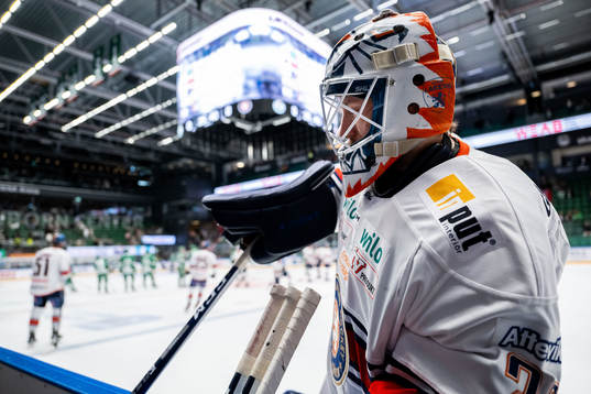 Växjös målvakt Emil Larmi