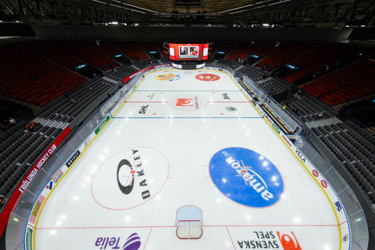Scandinavium innan ishockeymatchen i SHL mellan Frölunda