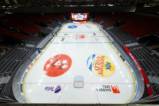 Scandinavium innan ishockeymatchen i SHL mellan Frölunda