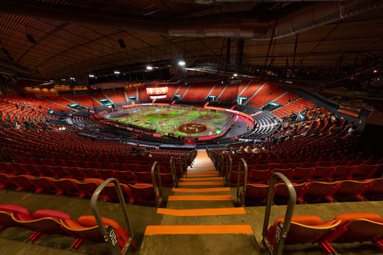 Scandinavium innan ishockeymatchen i SHL mellan Frölunda
