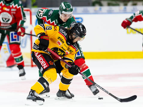Frölundas David Edstrom och Luleås Mario Kempe