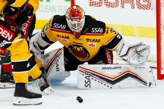 Luleås målvakt Joel Lassinantti