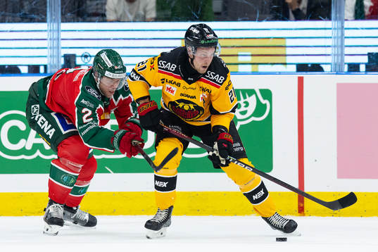 Frölundas Christian Folin och Luleås Juhani Tyrväinen