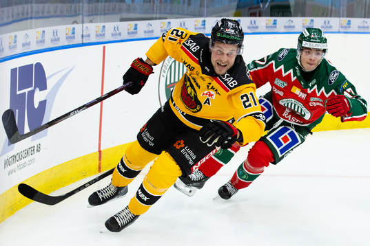 Luleås Juhani Tyrväinen och Frölundas Isac Born
