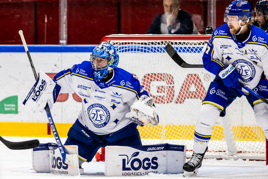 Leksands målvakt Filip Larsson