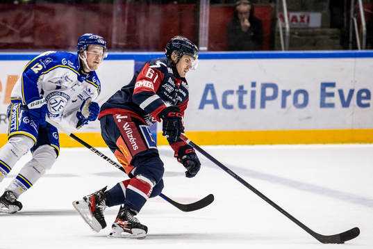 Leksands Kalle Östman och Linköpings Markus Ljungh