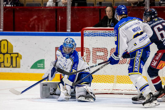 Leksands målvakt Filip Larsson