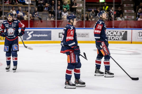 Linköpings Mattias Hävelid deppar