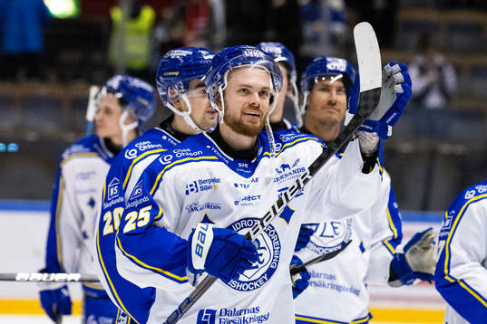 Leksands Lucas Elvenes jublar
