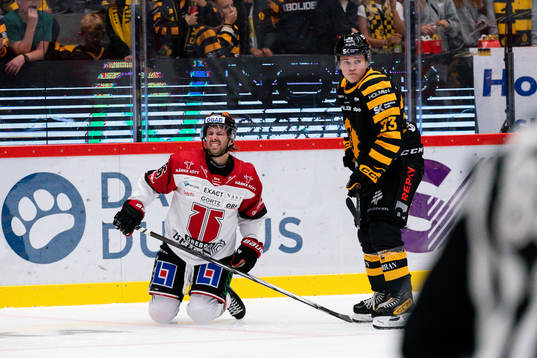 Örebros Mathias Bromé och Skellefteås Zeb Forsfjäll