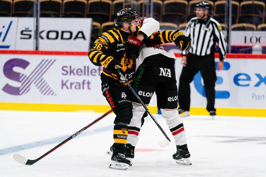 Skellefteås Linus Lindström och Örebros Emil Larsson