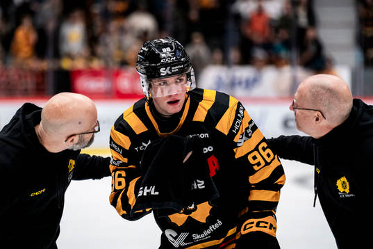 Skellefteås Rickard Hugg har ont