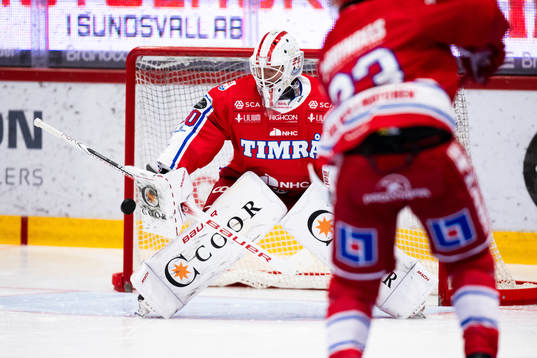 Timrås målvakt Jacob Johansson