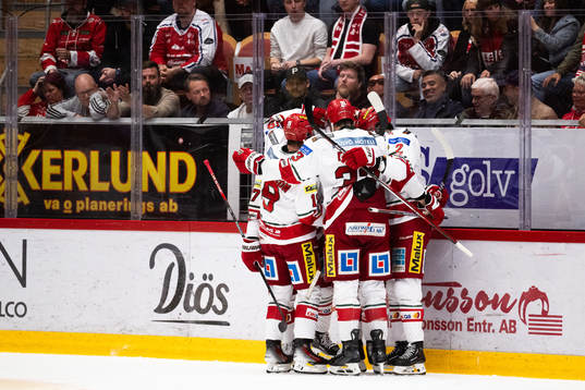 MoDo och Mikkel Aagaard jublar