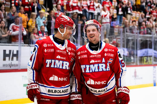 Timrås Emil Pettersson och Jonathan Dahlén