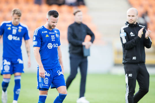 GIF Sundsvalls Robert Lundström deppar