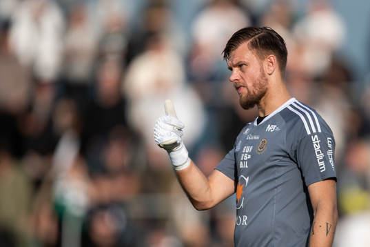 GIF Sundsvalls målvakt Oscar Jonsson