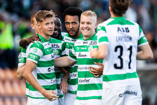 Västerås SKs Patric Åslund jublar