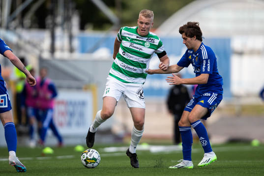Västerås SKs Simon Johansson och GIF Sundsvalls Johan