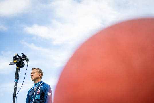 Leif Gunnar Smerud, head coach of the Norwegian women's