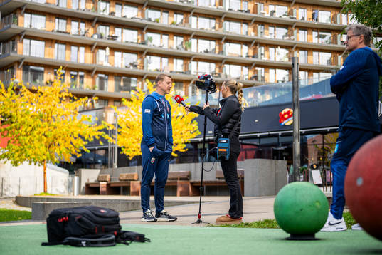 Leif Gunnar Smerud, head coach of the Norwegian women's
