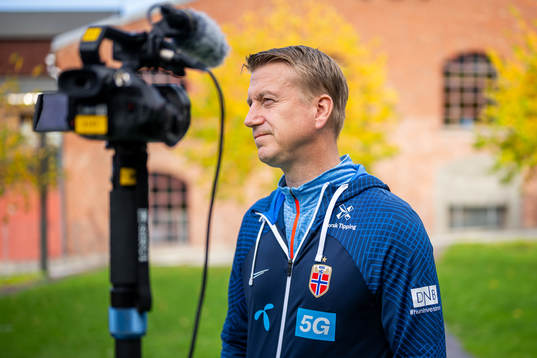 Leif Gunnar Smerud, head coach of the Norwegian women's