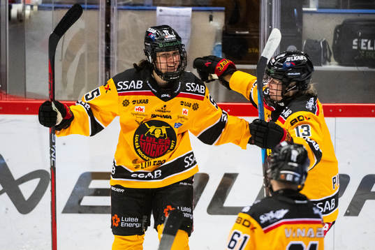 Luleås Daniela Pejsova jublar